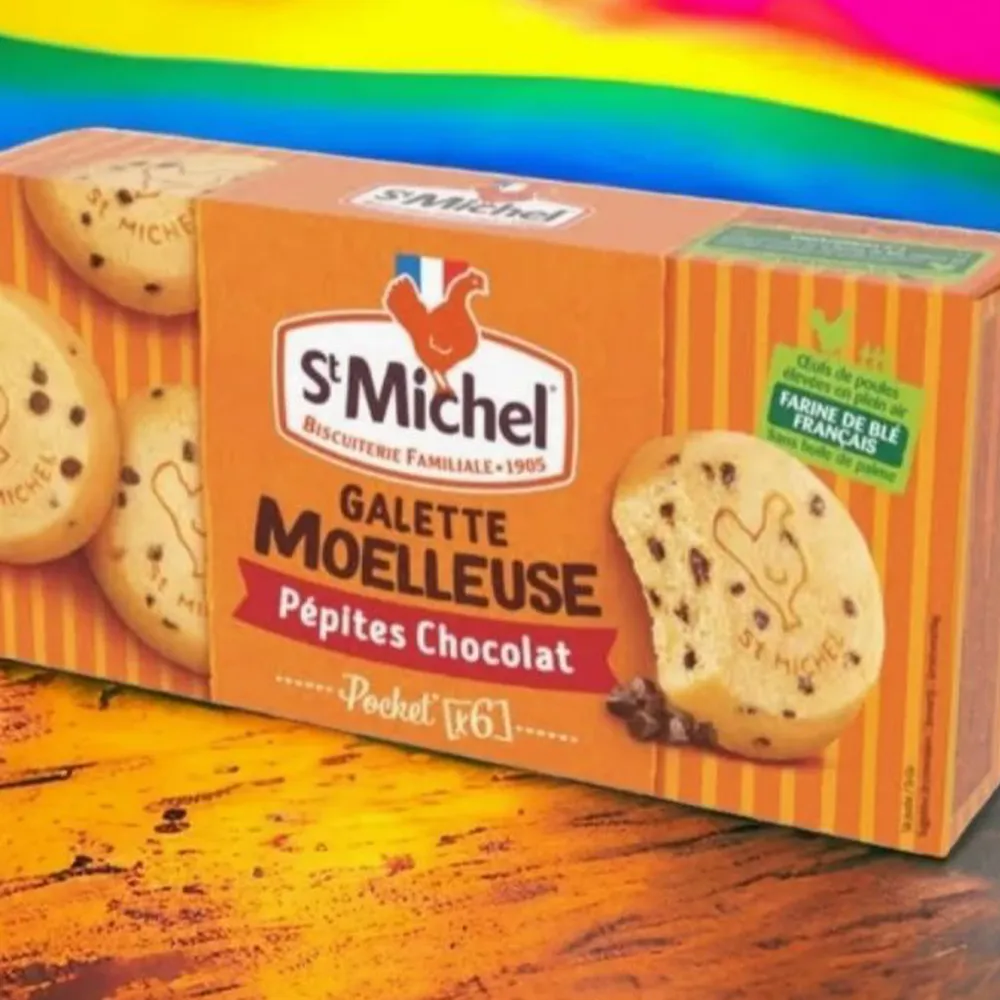 Bánh St Michel Soft Galette Chocochips 180g