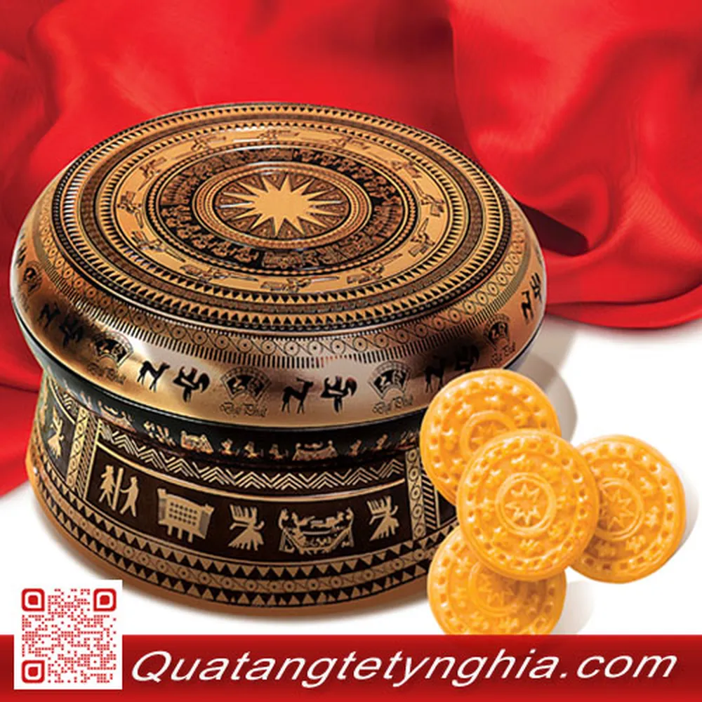 Quà tết cổ truyền - Bánh trống đồng