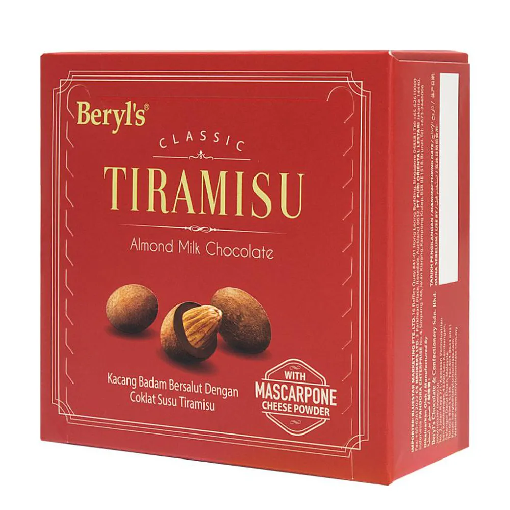 Beryl's 65g Tiramisu Almond Milk Chocolate