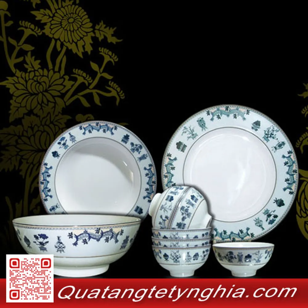 Bộ Bàn Ăn 09sp Tứ Qúy