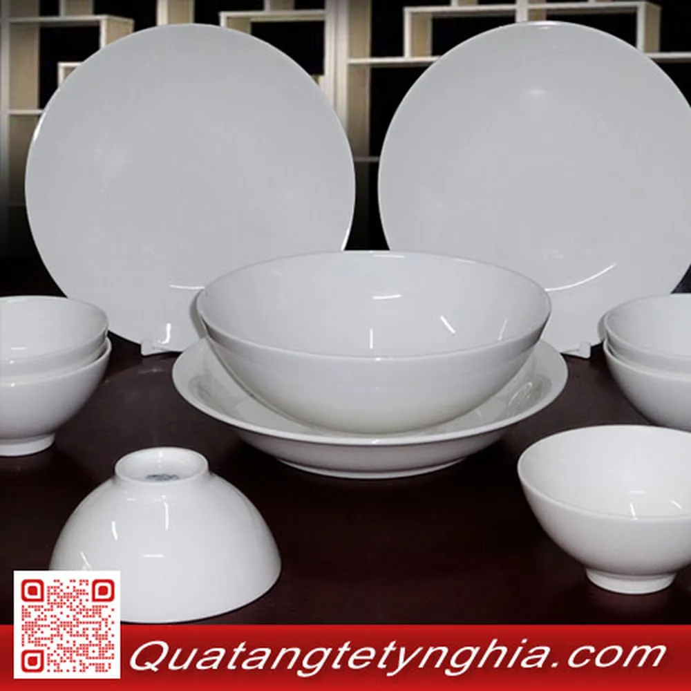 Bộ bàn ăn 10SP Daisy IFP trắng ngà