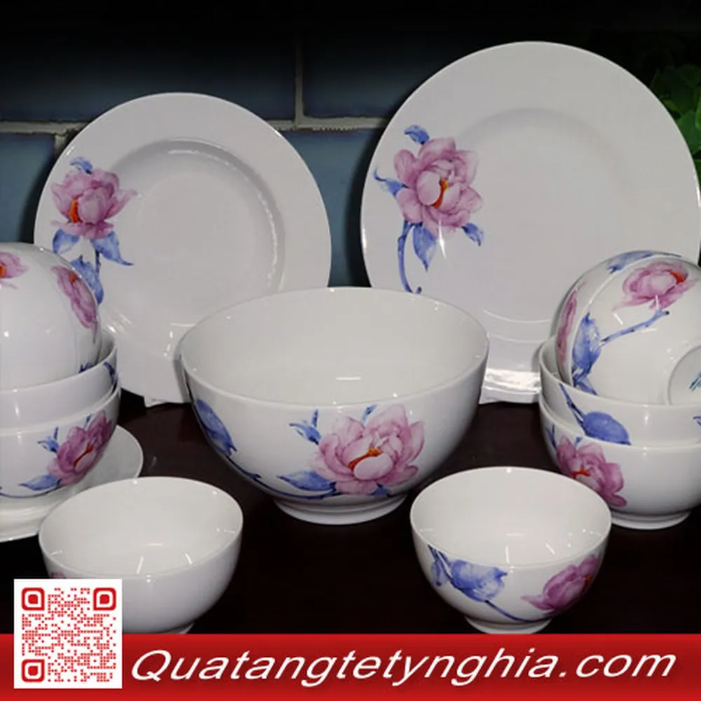 Bộ bàn ăn 14sp Came IFP Trà Mi