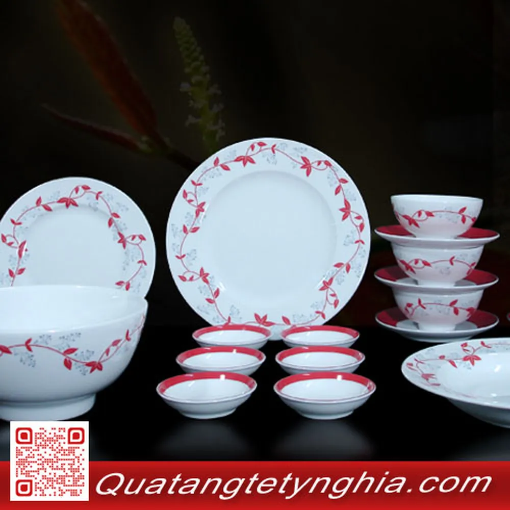 Bộ Bàn Ăn 22sp Lộc Xuân