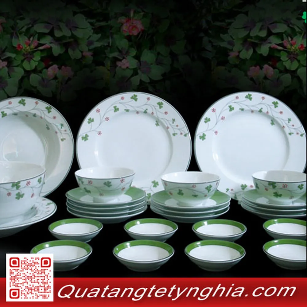 Bộ bàn ăn 35sp Hoa May Mắn