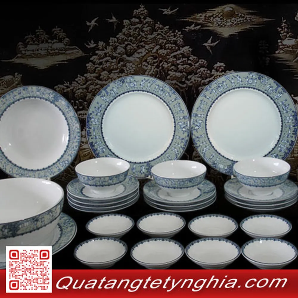 Bộ Bàn Ăn 35sp Vinh Quy