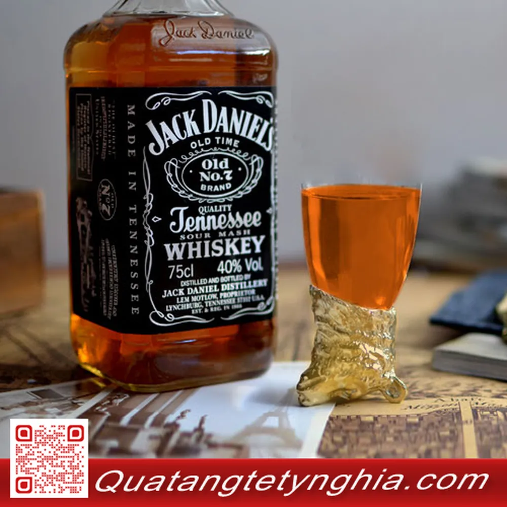 Quà tết sang trọng - Bộ ly uống rượu 12 con giáp