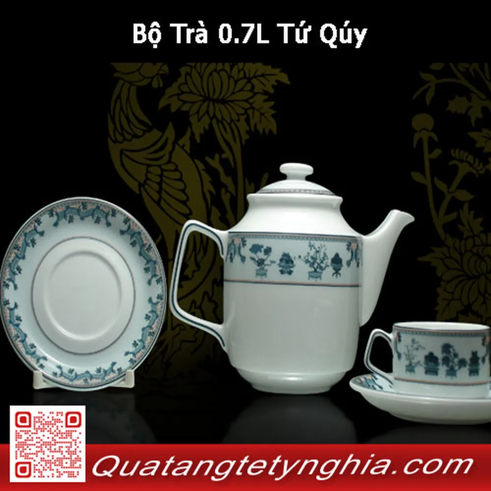Bộ Trà 0.7L Tứ Qúy