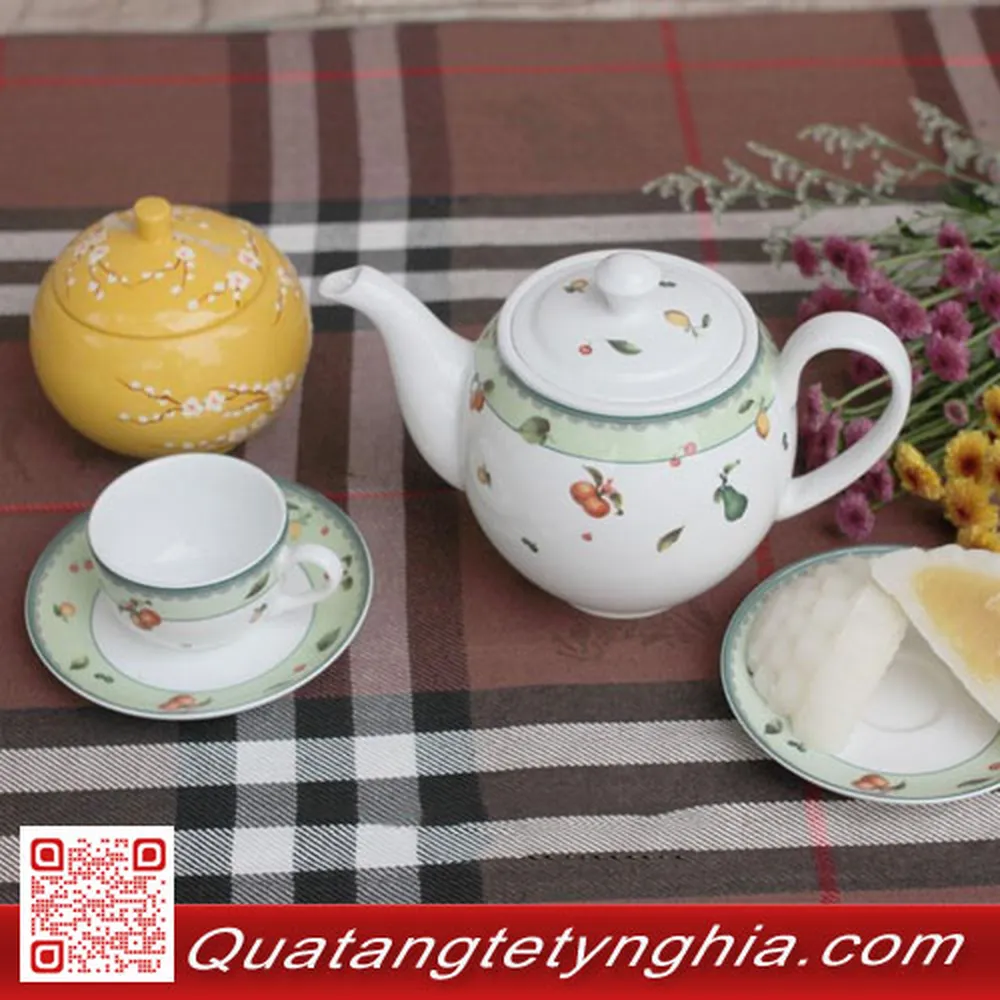Bộ trà 0.8L Qủa Ngọt