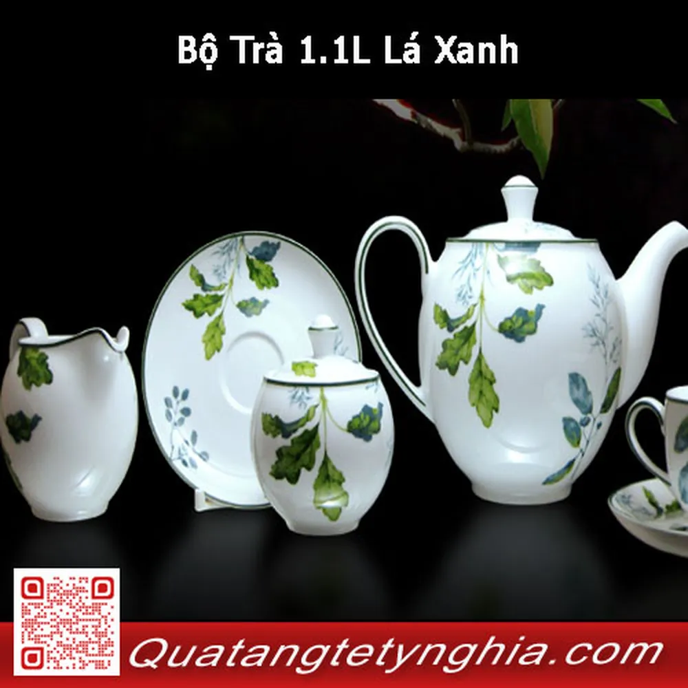 Bộ Trà 1.1L Lá Xanh