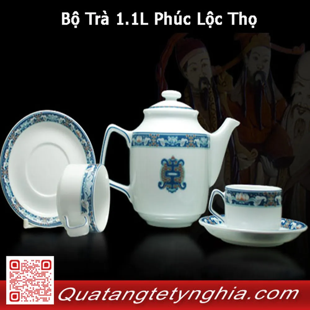 Bộ Trà 1.1L Phúc Lộc Thọ