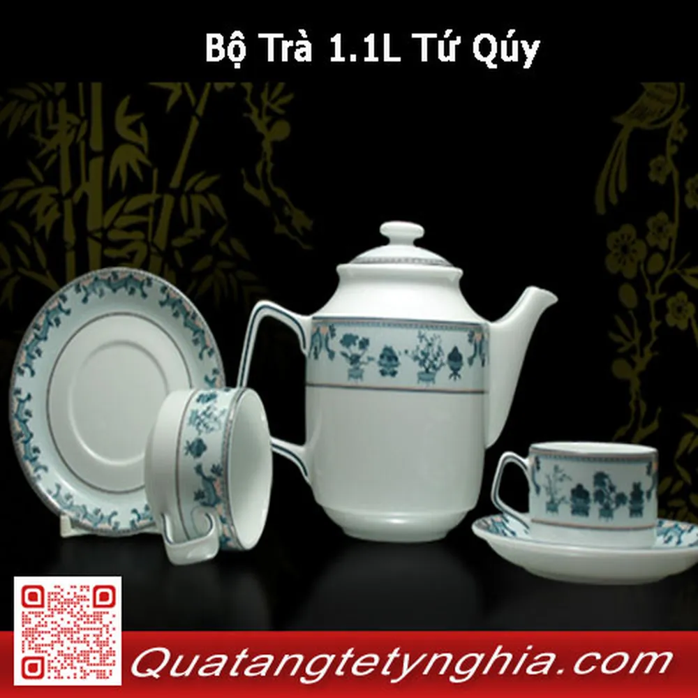 Bộ Trà 1.1L Tứ Qúy
