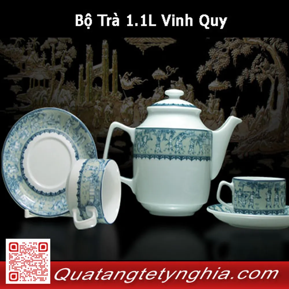 Bộ Trà 1.1L Vinh Quy