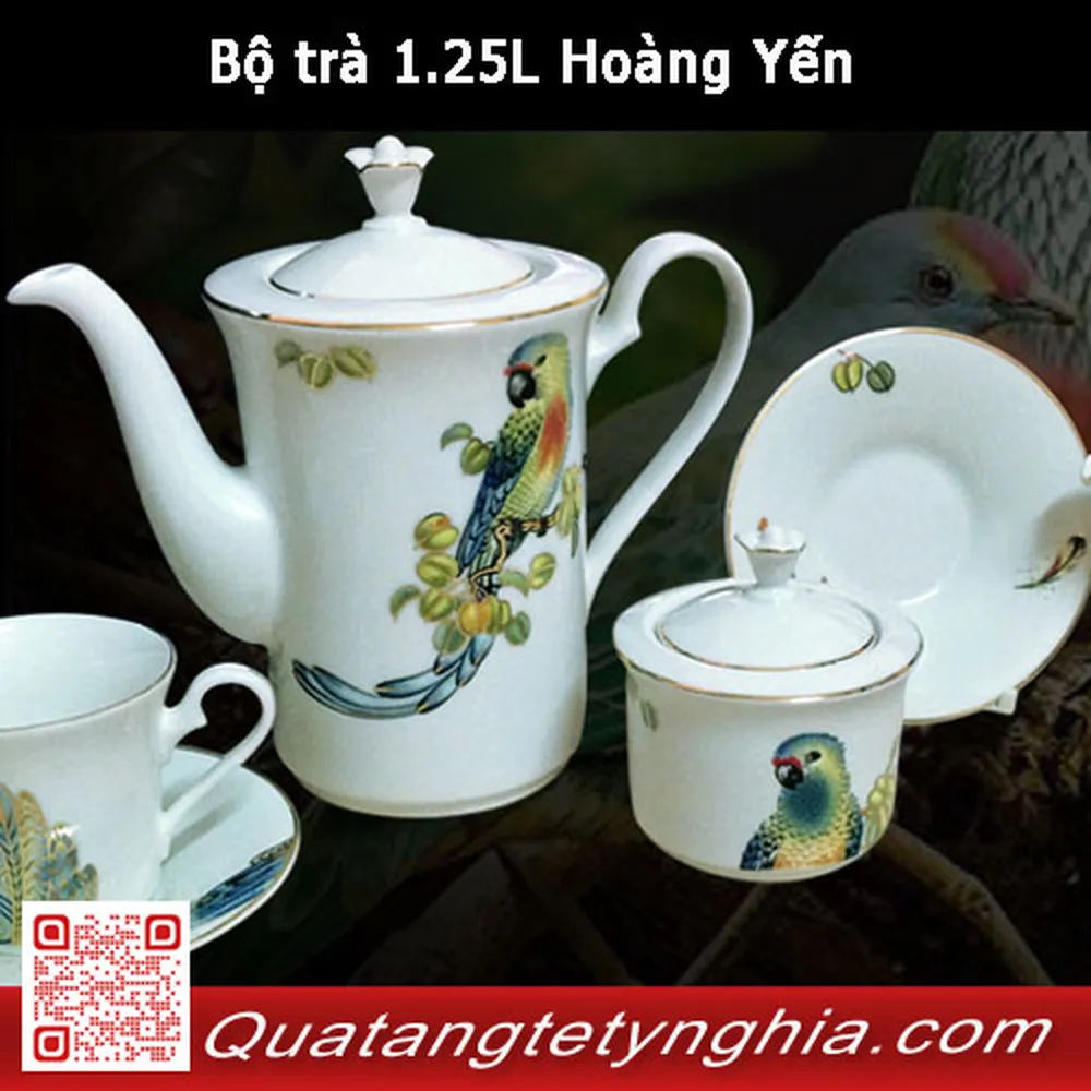 Bộ trà 1.25L Hoàng Yến