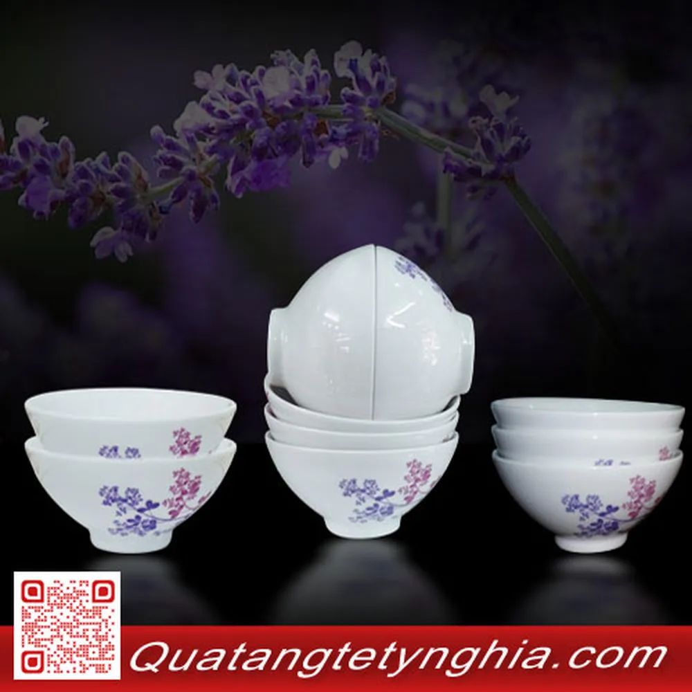 Chén cơm 11.5cm Cỏ Tím