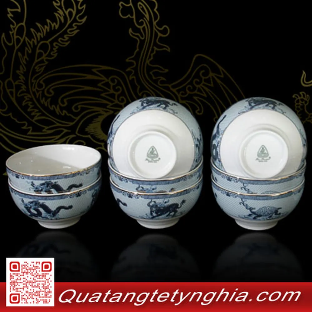 Chén cơm 12cm Tứ Linh