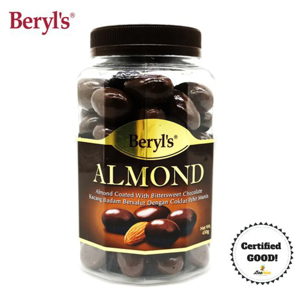 Choco Beryl's 450g Almond Bittersweet