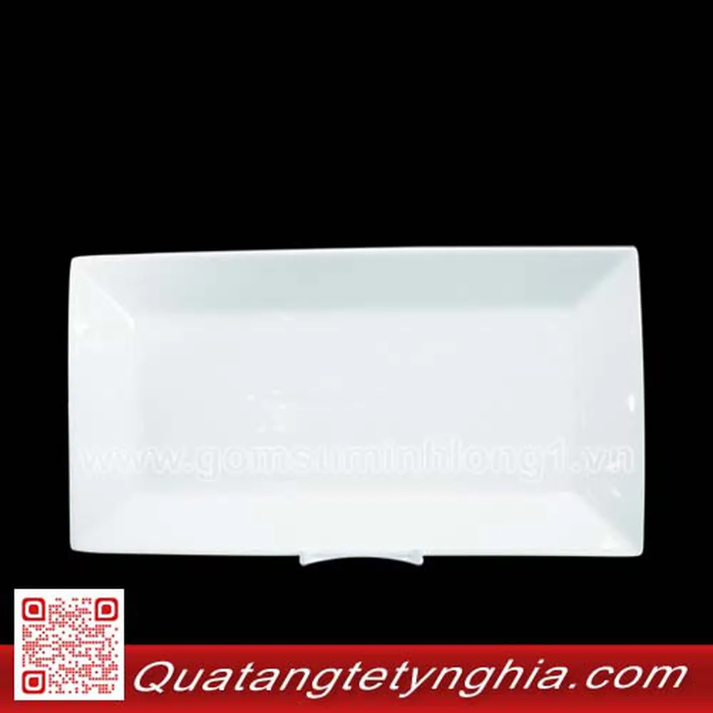 Dĩa chữ nhật 30*17cm Daisy