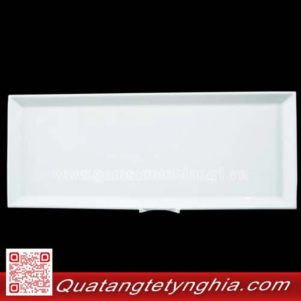 Dĩa chữ nhật 50*21cm Daisy