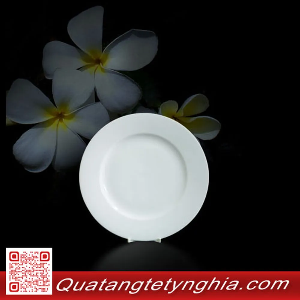 Dĩa tròn 15cm Trắng