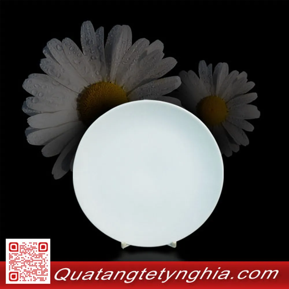 Dĩa tròn ảo 18cm Daisy