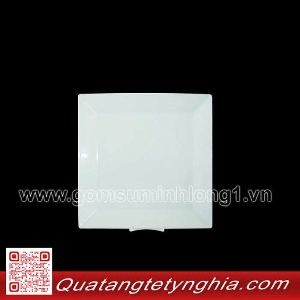 Dĩa vuông lá 16cm Daisy 3