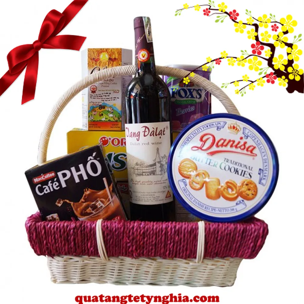 Giỏ Quà Tết Lộc Xuân