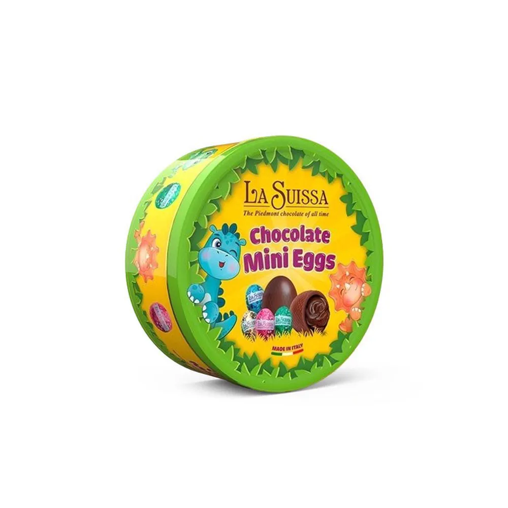 Hộp Sô Cô La Sữa Trứng Mini La Suissa 110G Khủng Long