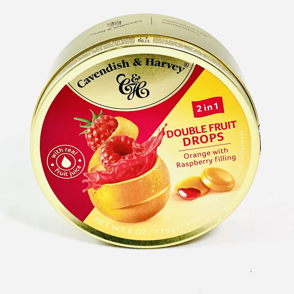 Kẹo C&H 175g DOU Orange fill Raspberry