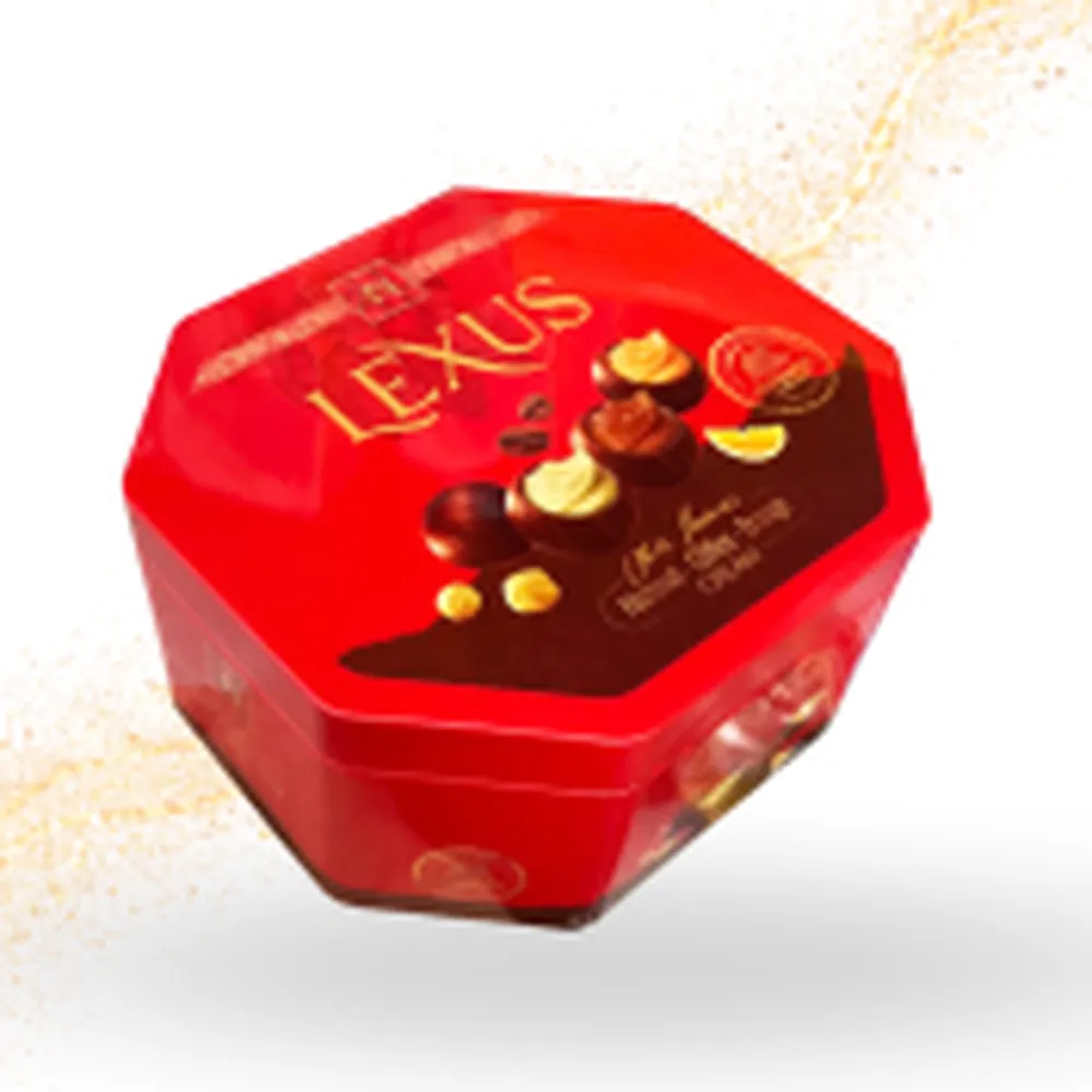 Kẹo chocolate Lexus bát giác 200g