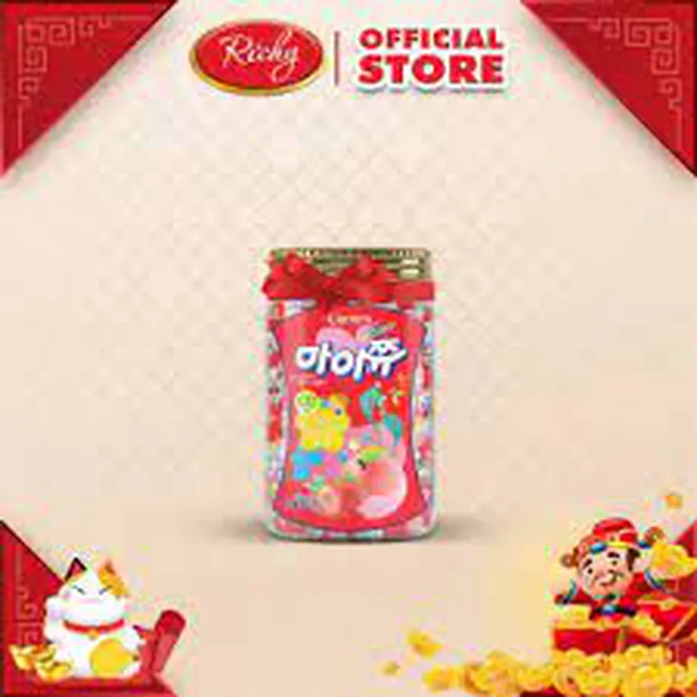 Kẹo Crown hoa quả lọ 248g