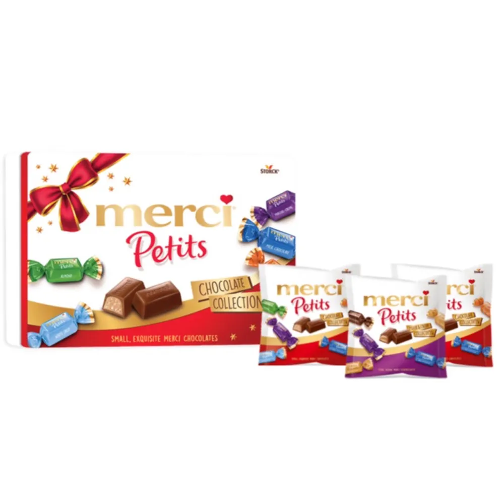 Kẹo Merci hộp sắt Petit 375g