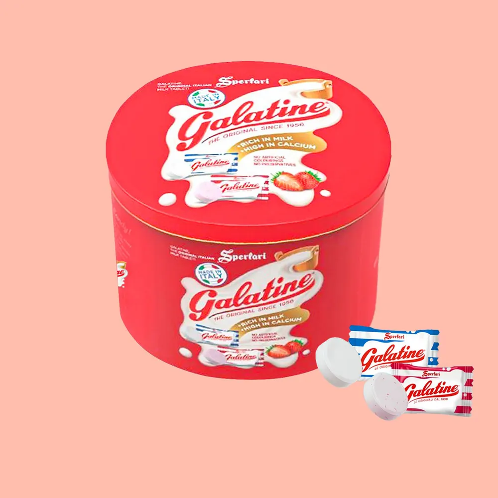 Kẹo Vị Sữa Và Dâu Galatine 200G