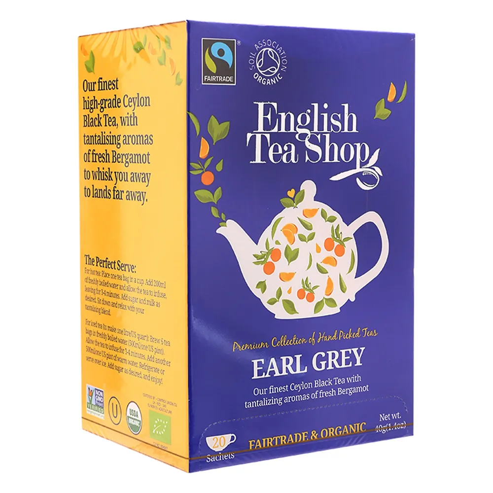 Trà Organic Earl Grey