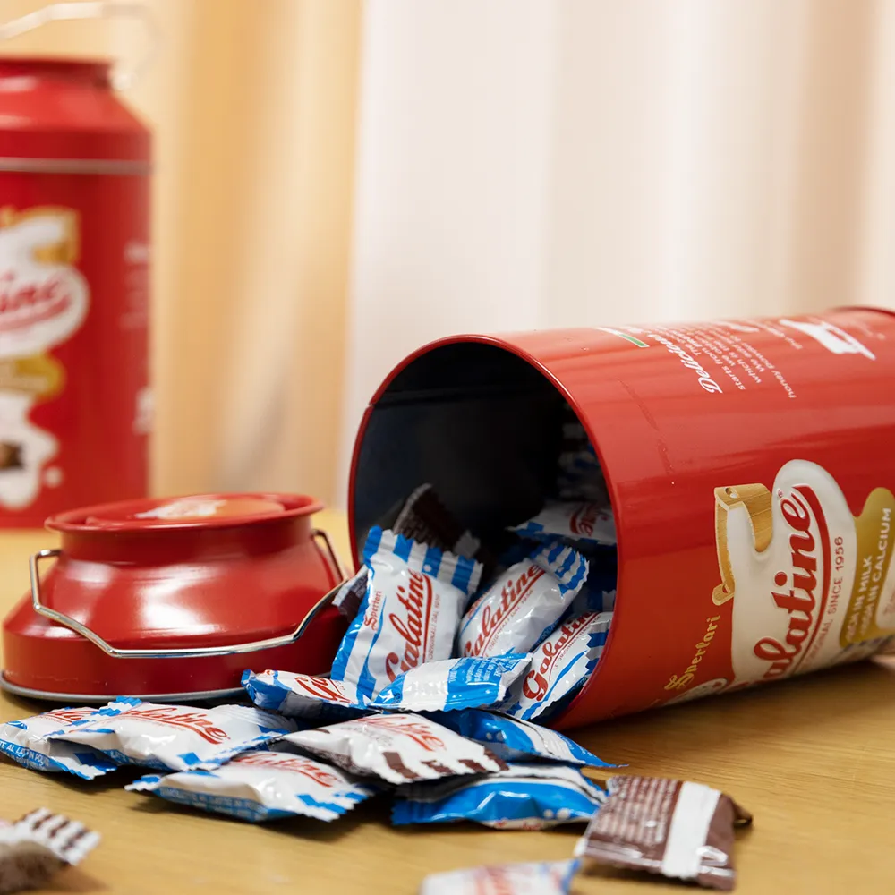 Xô Kẹo Sữa Và Sô Cô La Galatine 200G