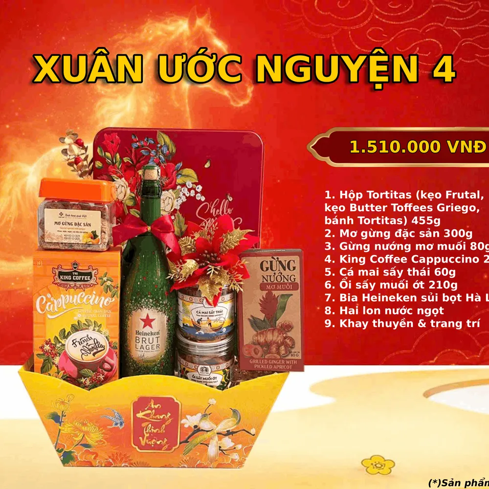 Giỏ quà Tết Xuân Ưóc Nguyện 4