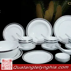 Bộ bàn ăn 30sp Thiên Tuế