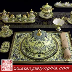 BỘ BÀN ĂN HOÀNG LIÊN 29 SẢN PHẨM APEC