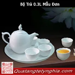 Bộ Trà 0.3L Mẫu Đơn