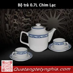 Bộ trà 0.7L Chim Lạc