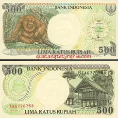 Tiền lì xì con khỉ Indonesia 2016
