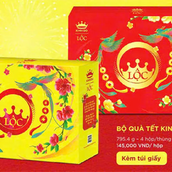 Bộ Quà Tết Kinh Đô Lộc 1