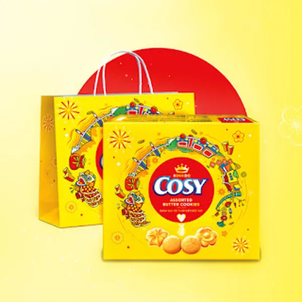 Bánh Cosy quy bơ rắc hạt 330g