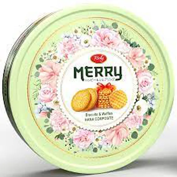 Bánh Merry hoa xanh 333g