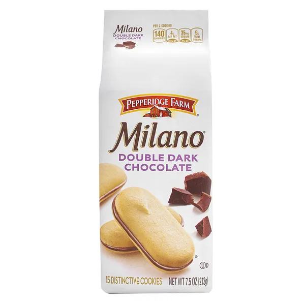 Bánh Quy Chocolate Đen Milano 213G
