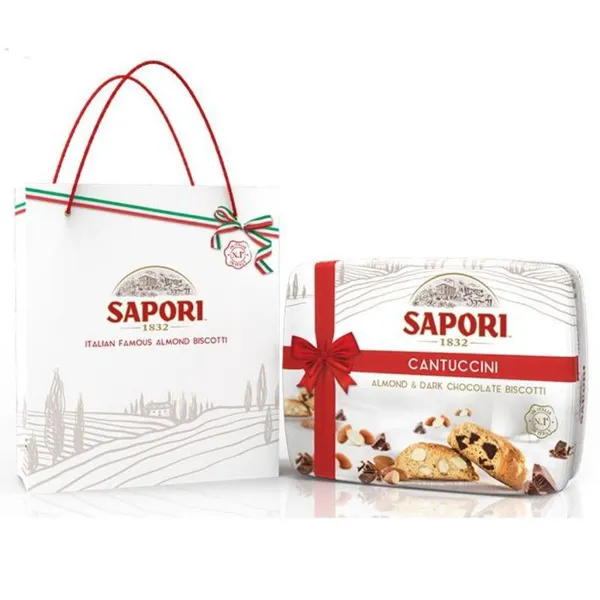 Bánh Sapori Hạnh Nhân Và Sô Cô La 350G