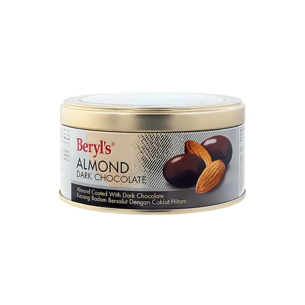 Beryl's Almond Dark Chocolate 120g