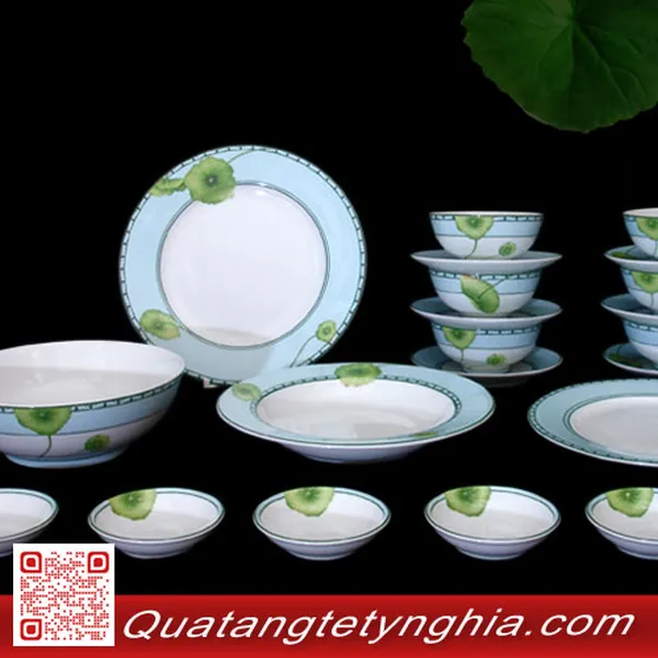 Bộ bàn ăn 22sp Tích Tuyết Thảo