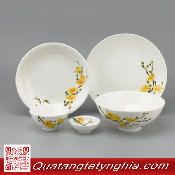 Bộ bàn ăn Daisy IFP Hoàng Mai  14sp