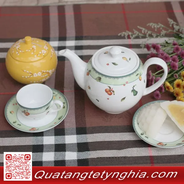 Bộ trà 0.8L Qủa Ngọt