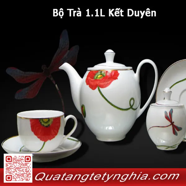 Bộ Trà 1.1L Kết Duyên